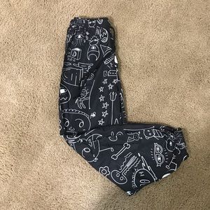 Impermeable track pants